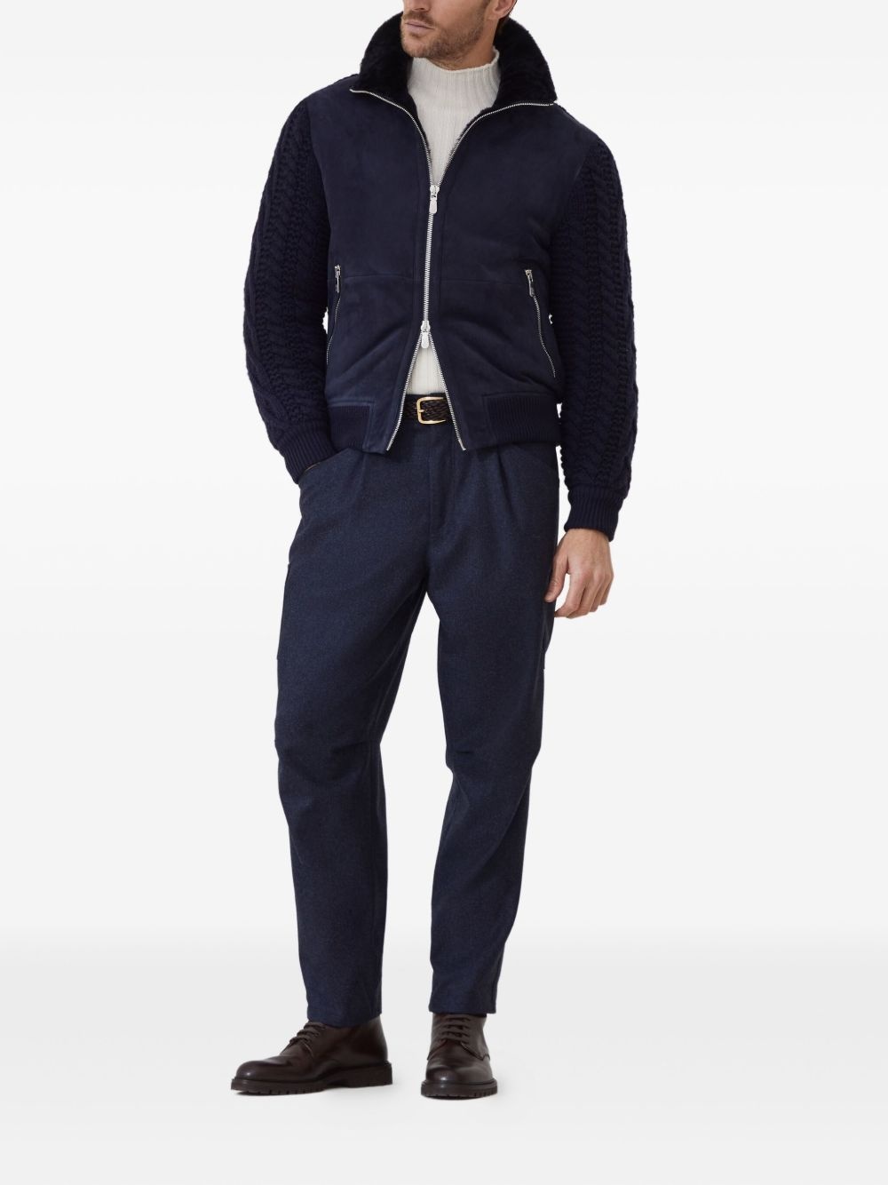 zip-up bomber jacket - 2