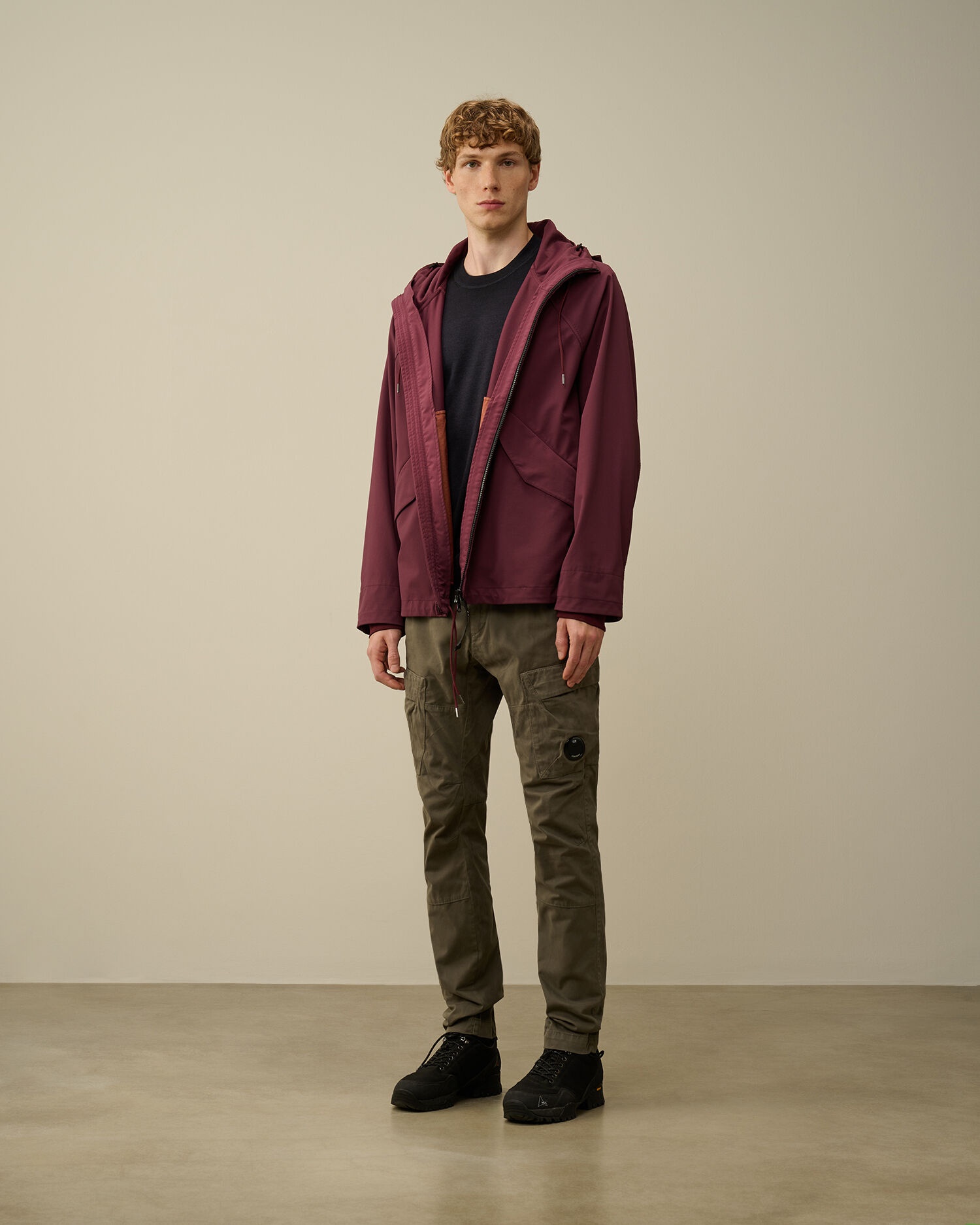 GD Shell Mixed Goggle Hooded Jacket - 7