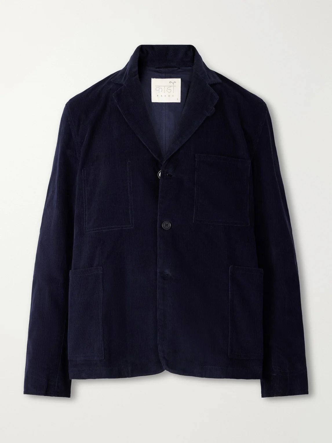 Somesh Cotton-Corduroy Suit Jacket - 1
