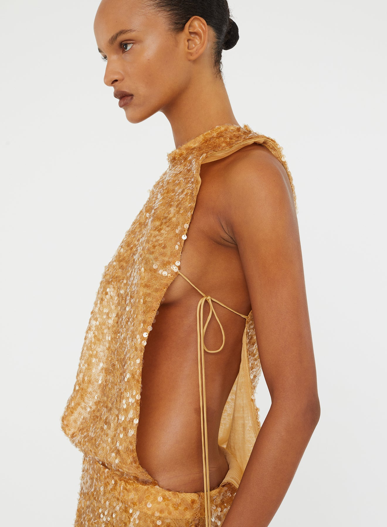 Illuminate Sequin Seperation Gown - 5