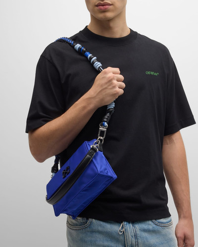 Off-White Men's Soft Jitney 1.4 Nylon Messenger Bag outlook