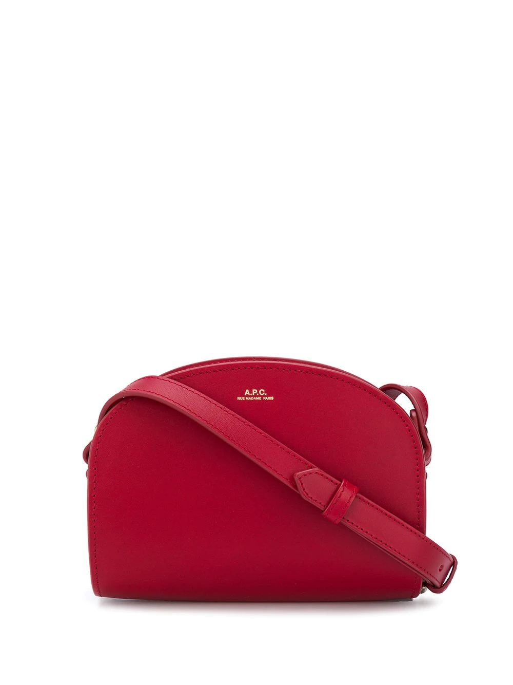 round-top crossbody bag - 1