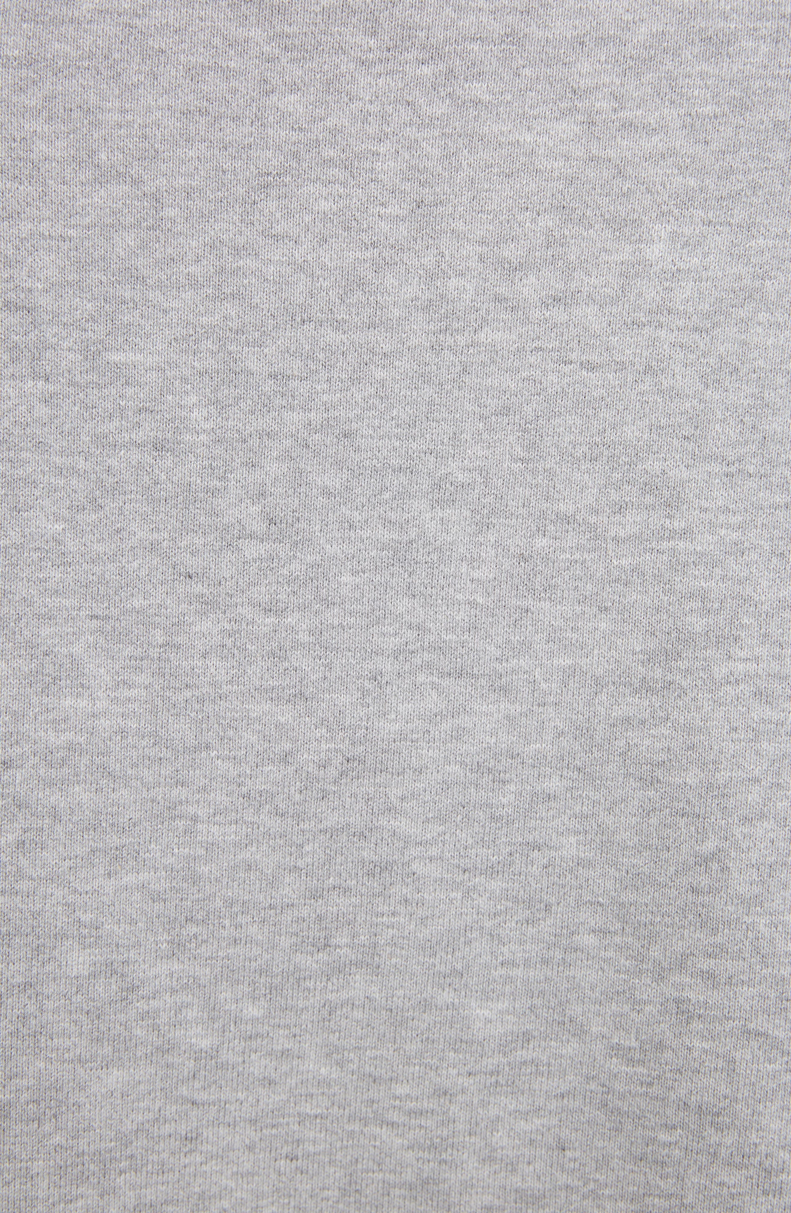 Thom Browne Four-Bar Cotton Sweatshirt in Tonal Grey at Nordstrom - 5