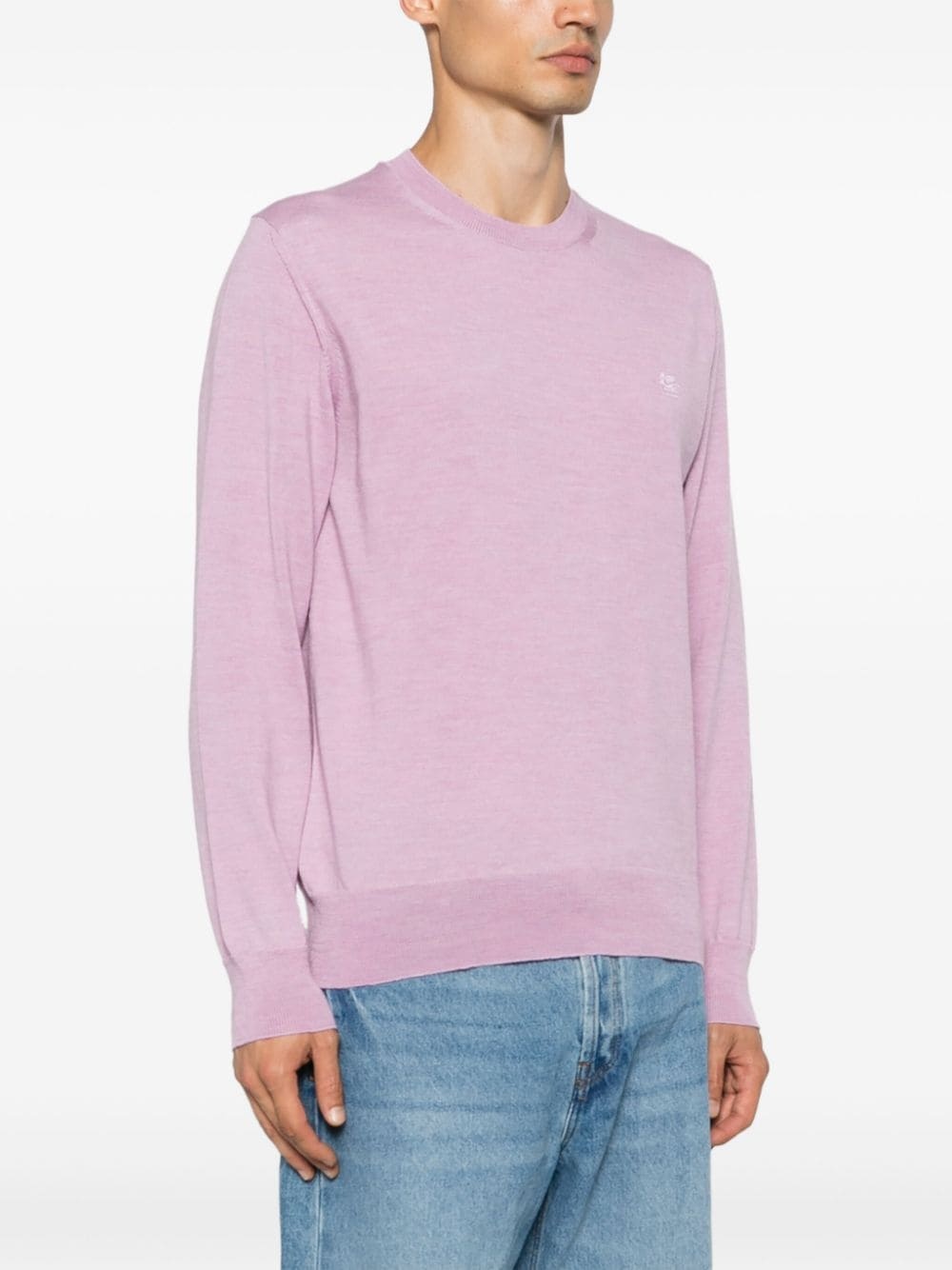 Pegaso-motif sweater - 3