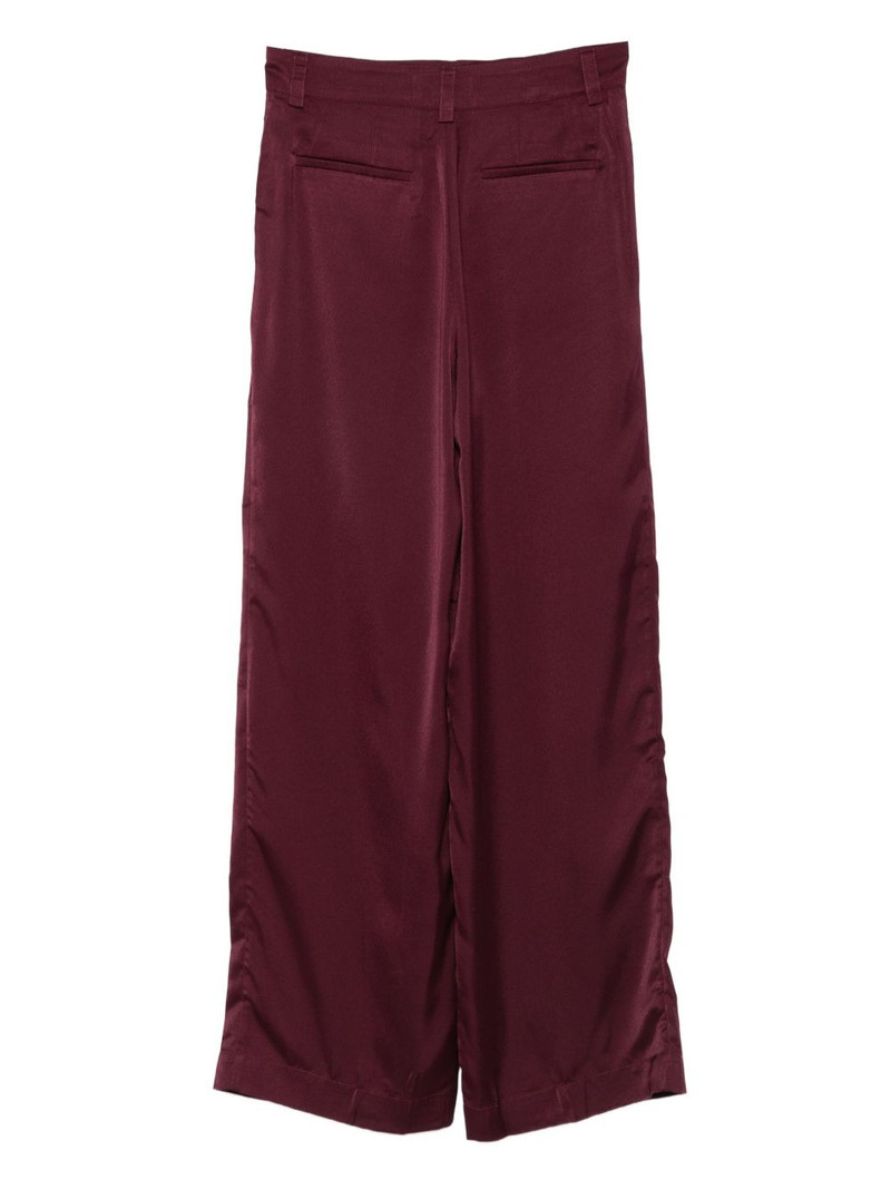 ba&sh Charly pleated-front trousers outlook