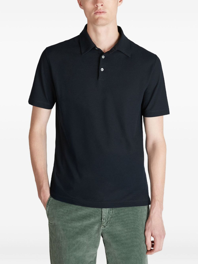 short-sleeve cotton polo shirt 3