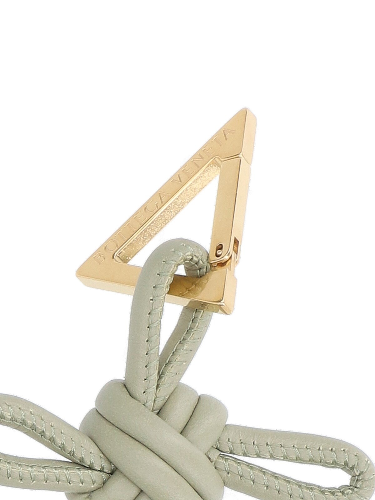 ★BOTTEGA VENETA★ Triangle Keyring Travertine 619100V005029 BOTTEGA VENETA* Triangle key ring travertine 619100V0050291