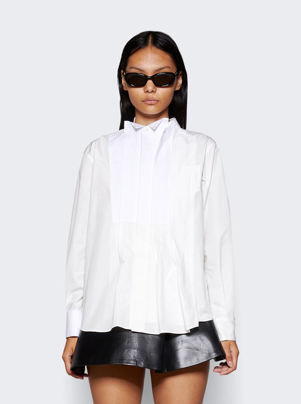 Cotton Poplin Shirt Off-white - 3