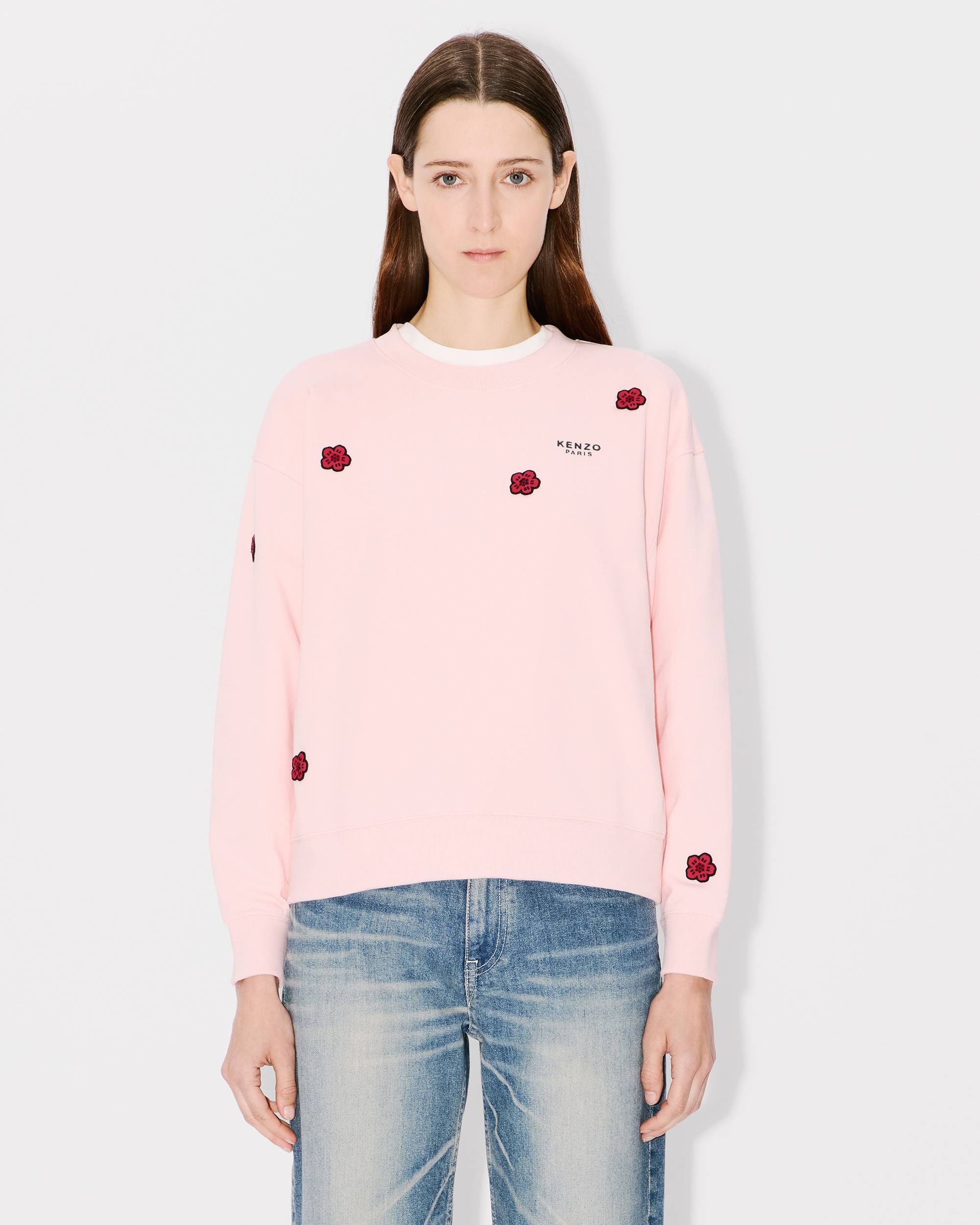 'Boke Flower' classic embroidered sweatshirt - 3