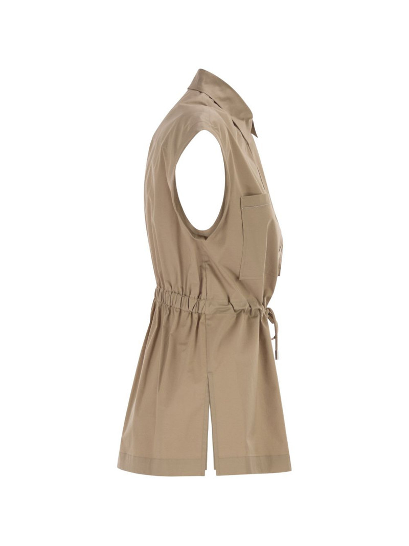 drawstring short-sleeve blouse 3