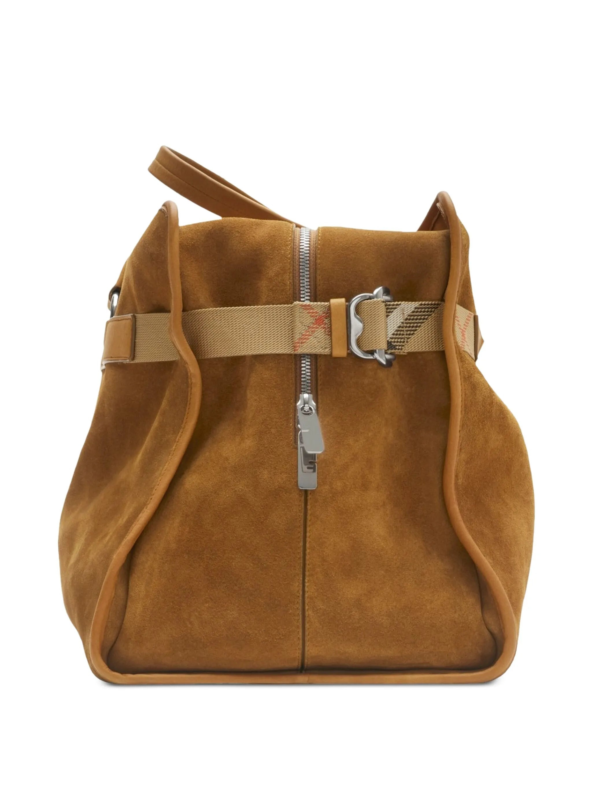 suede holdall bag - 3