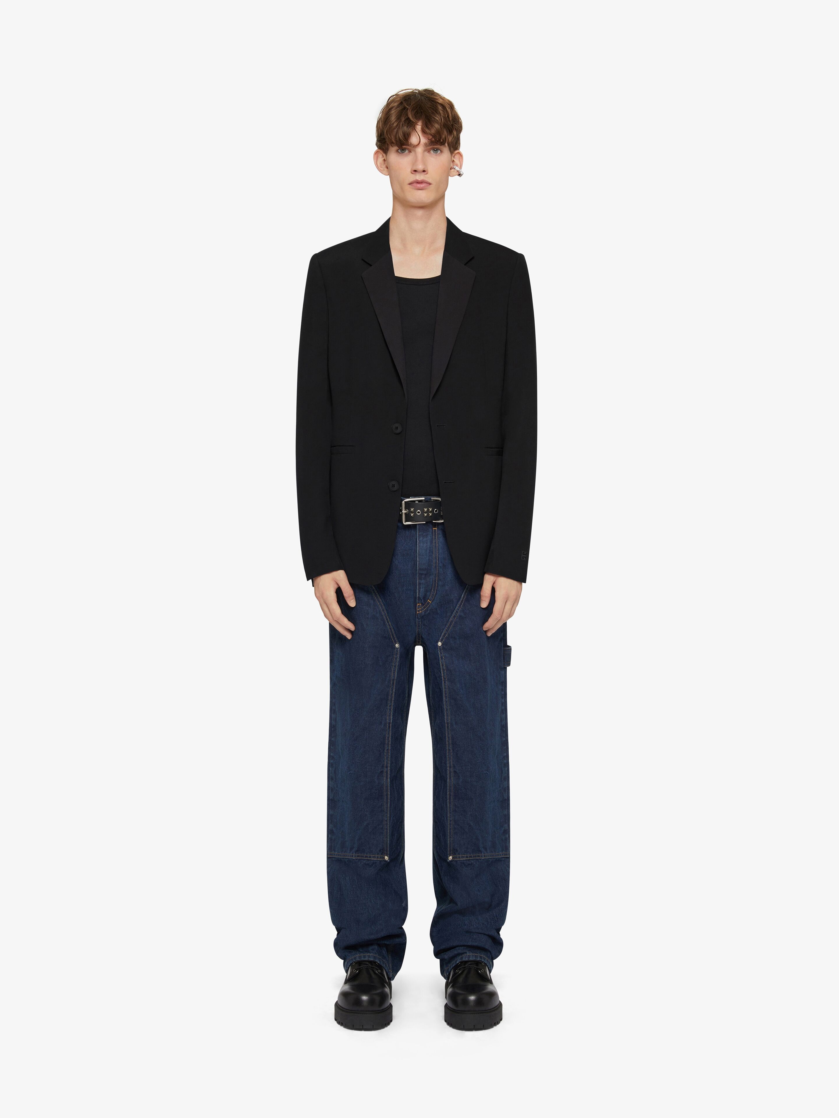 SLIM FIT JACKET IN WOOL - 2