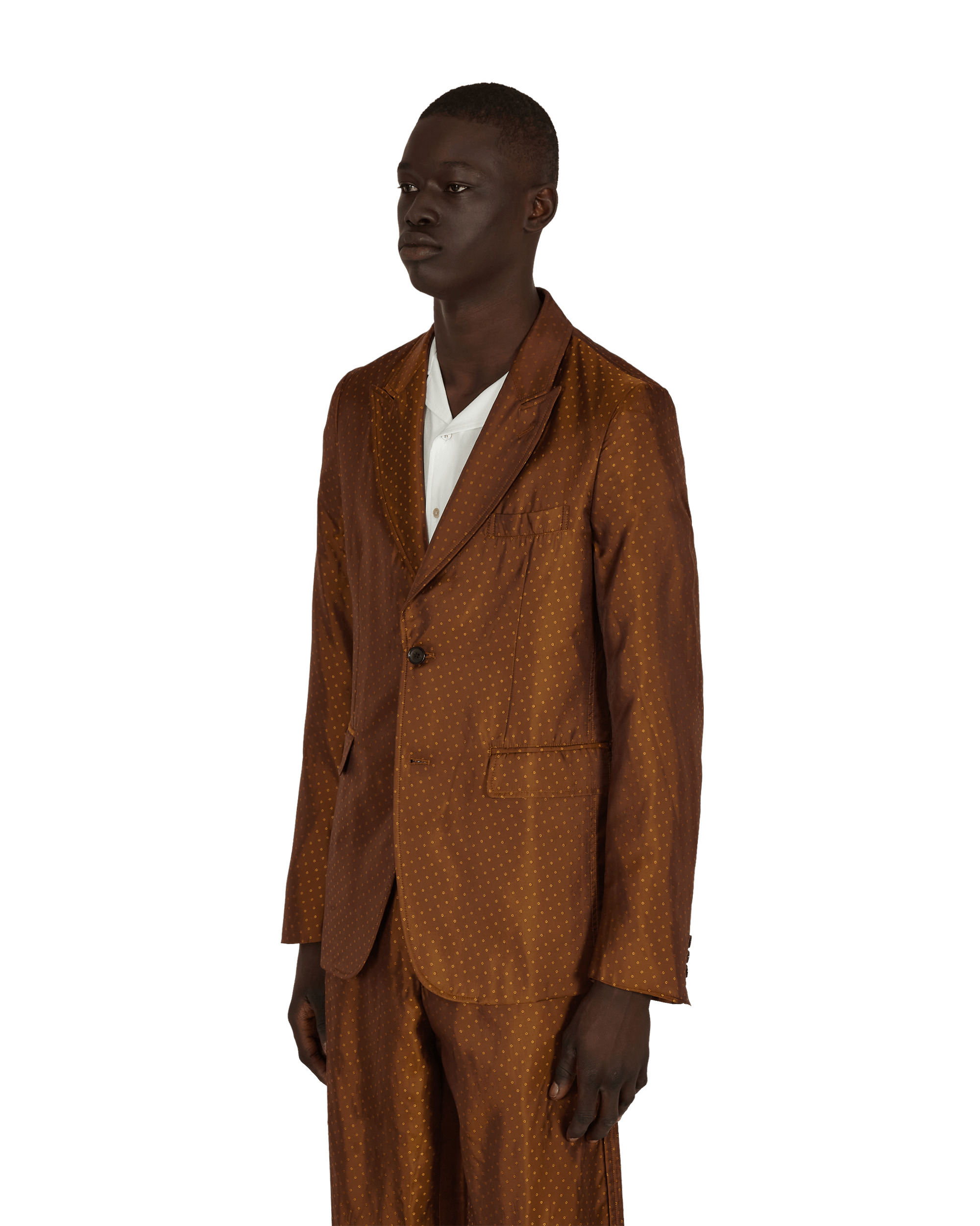 Dot Jacket Brown - 3