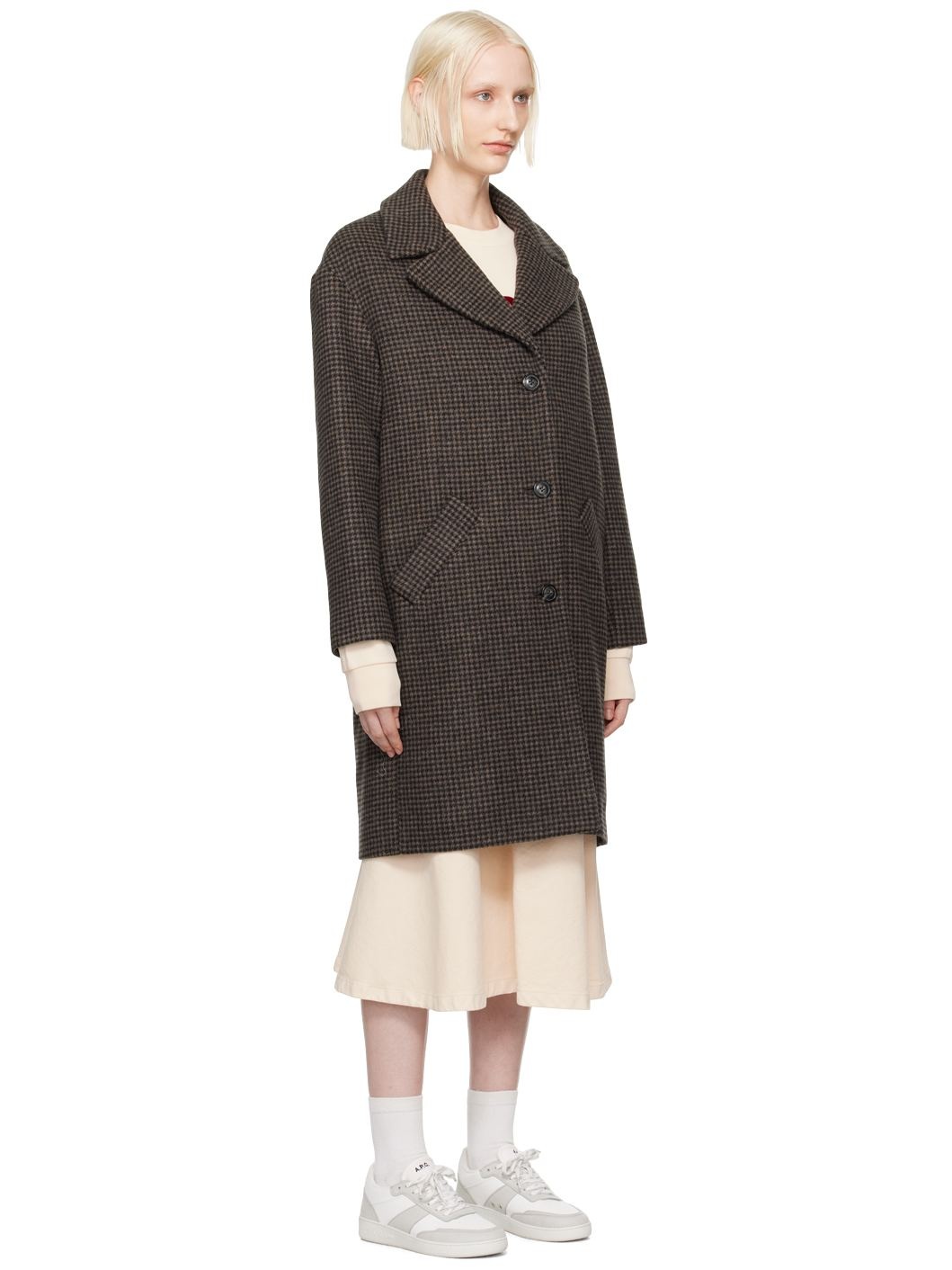 Brown Ninon Coat - 2