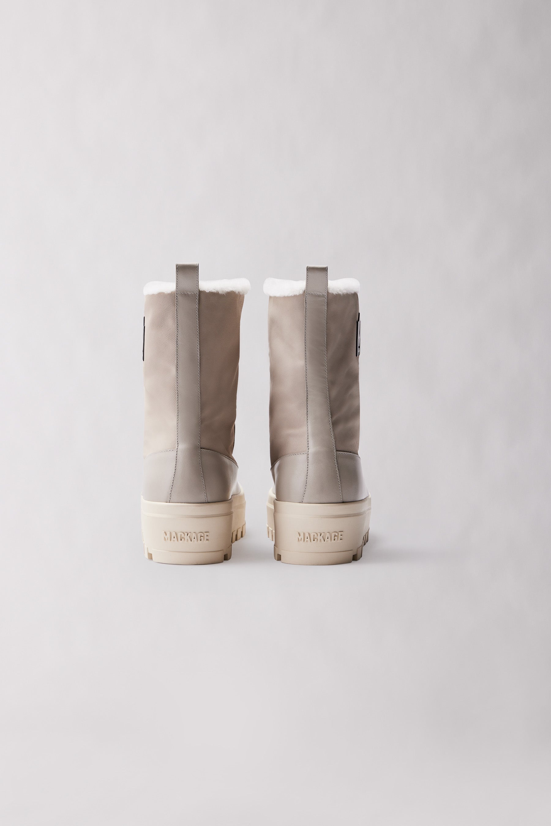 MACKAGE HERO shearling-lined winter boot for men REVERSIBLE