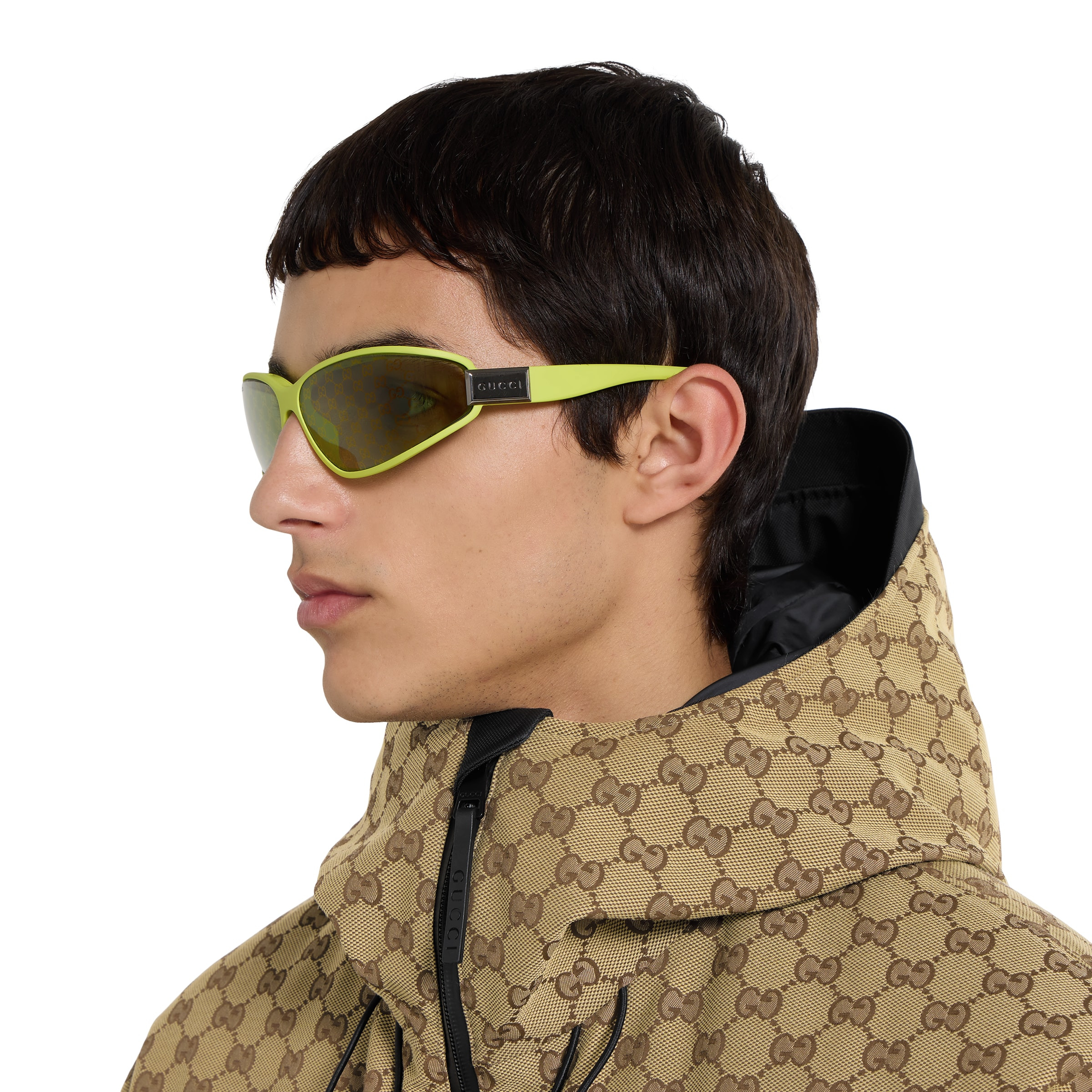 Rectangular frame sunglasses - 5