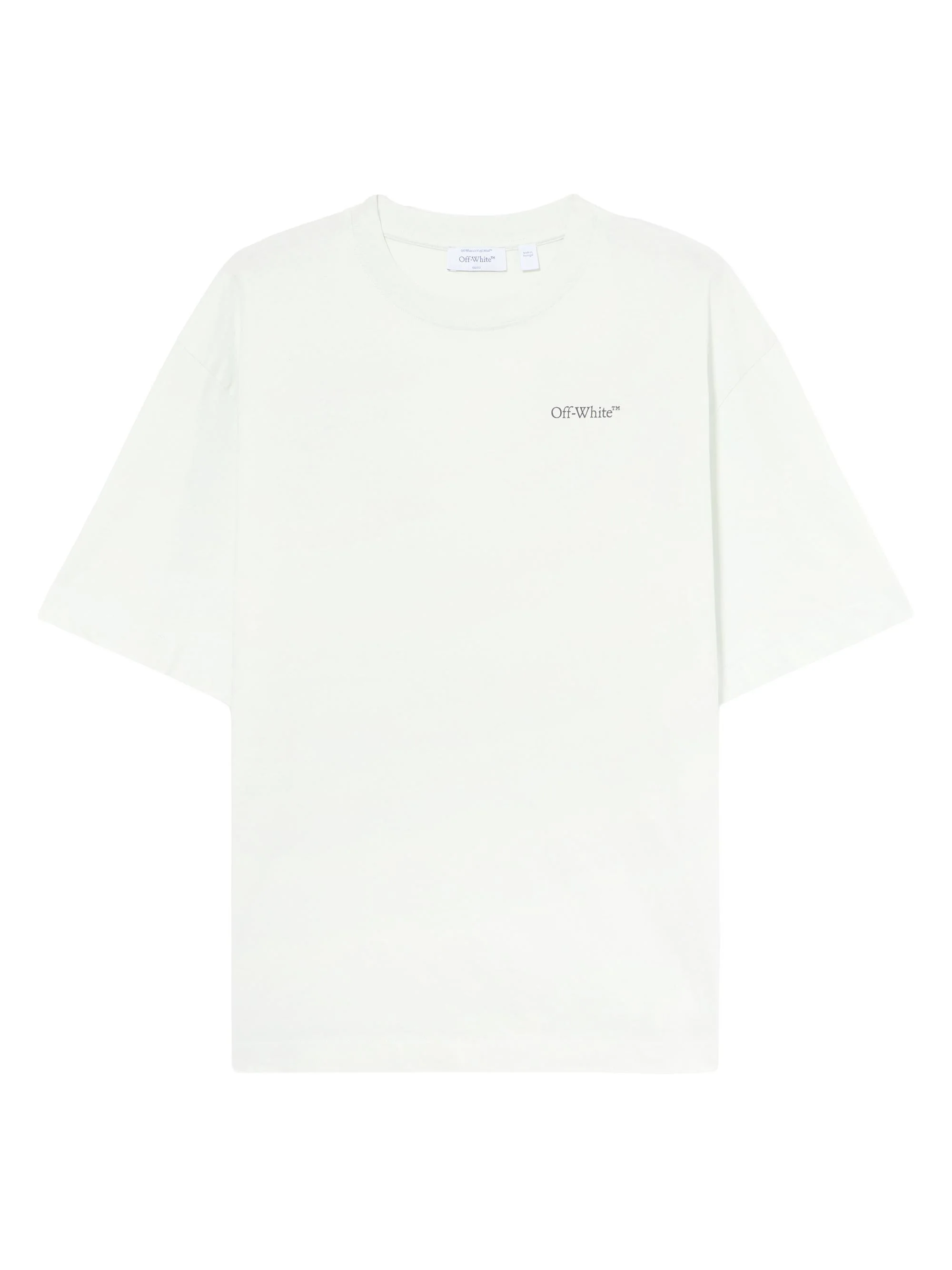 Men's Half Arrow Skate Cotton T-Shirt - Blue Wash - 1