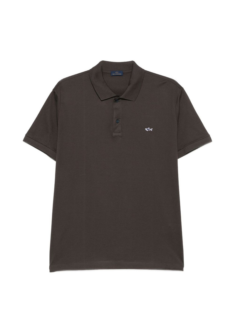 logo polo shirt 1