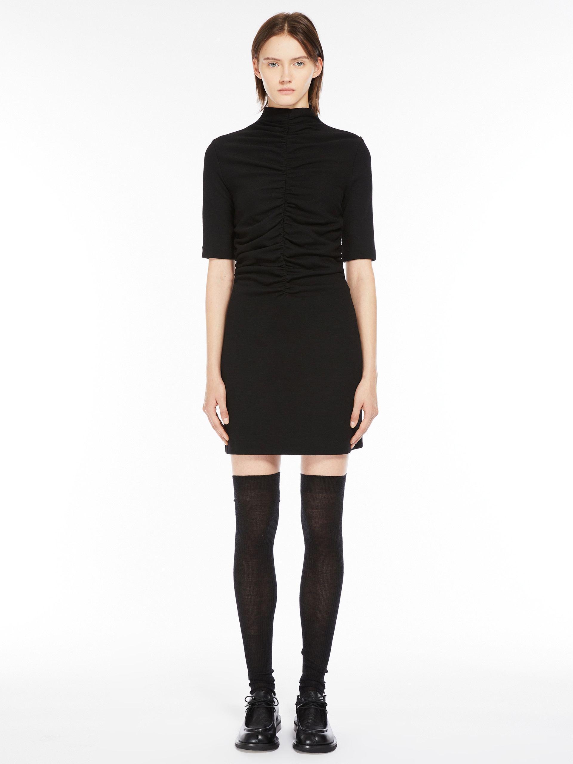 DONATA Short gathered dress - 3