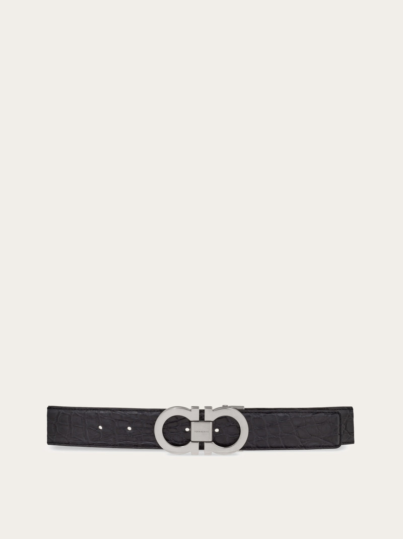 Adjustable Gancini belt 1