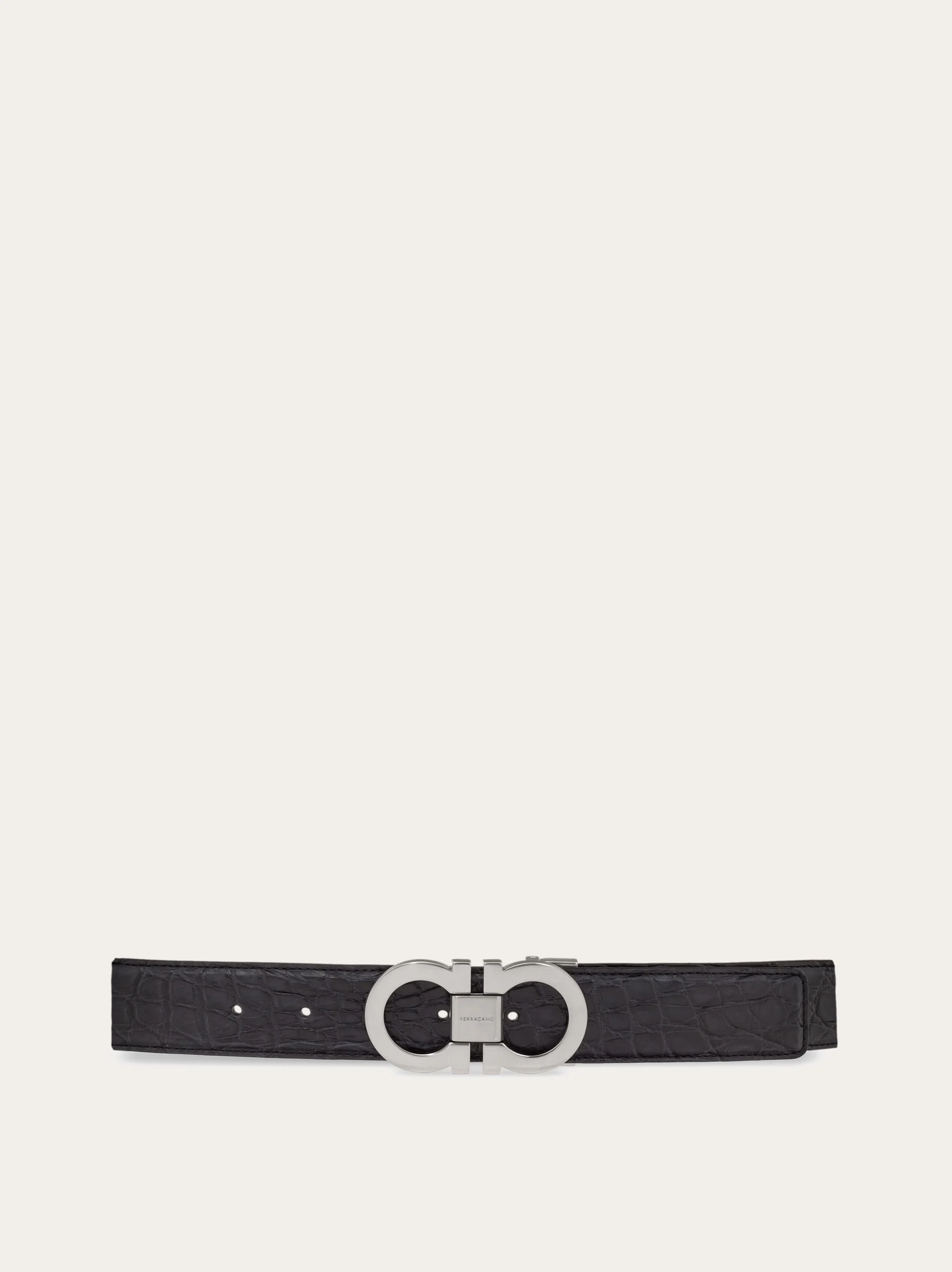 Adjustable Gancini belt - 1