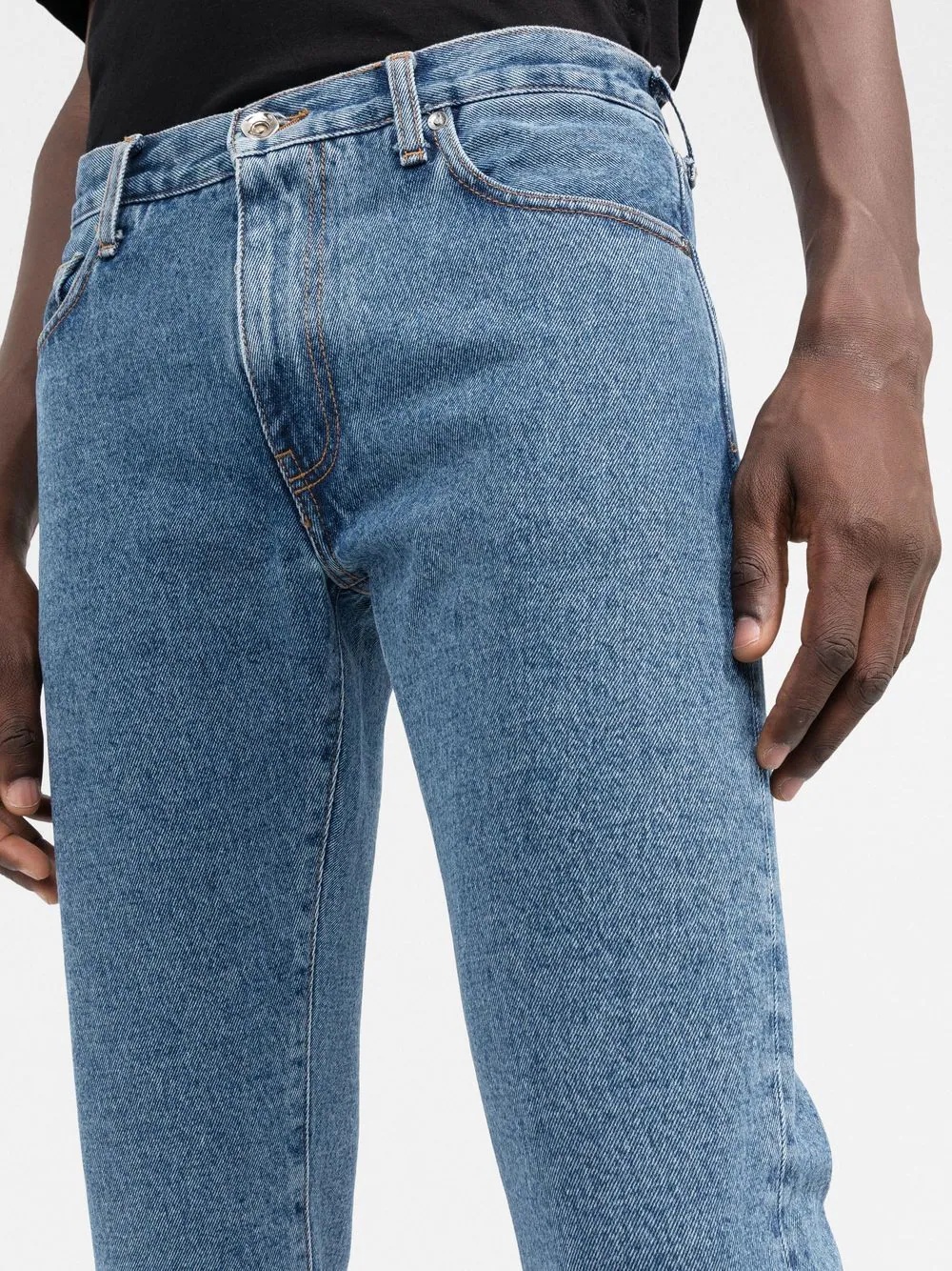Off-White diagonal pocket slim-fit jeans | farfetch | REVERSIBLE Off-White diagonal pocket slim-fit jeans | farfetch | REVERSIBLE