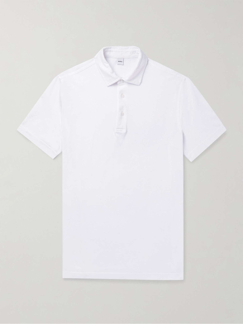 Cotton-Jersey Polo Shirt - 1