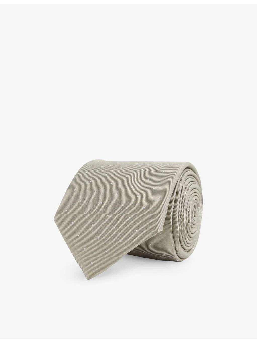 Liam polka-dot woven tie - 1