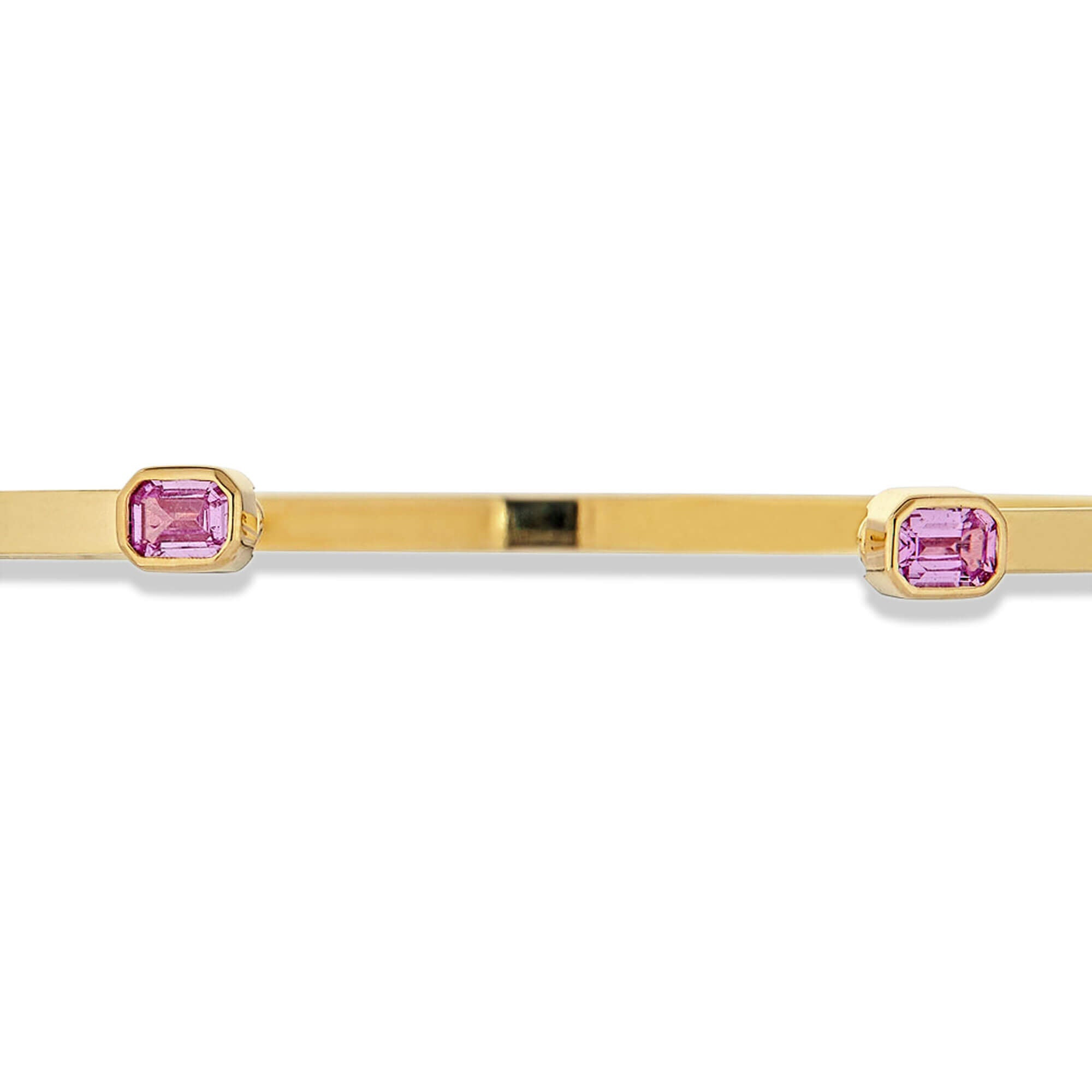 Orchid Sapphire Cuff - 3