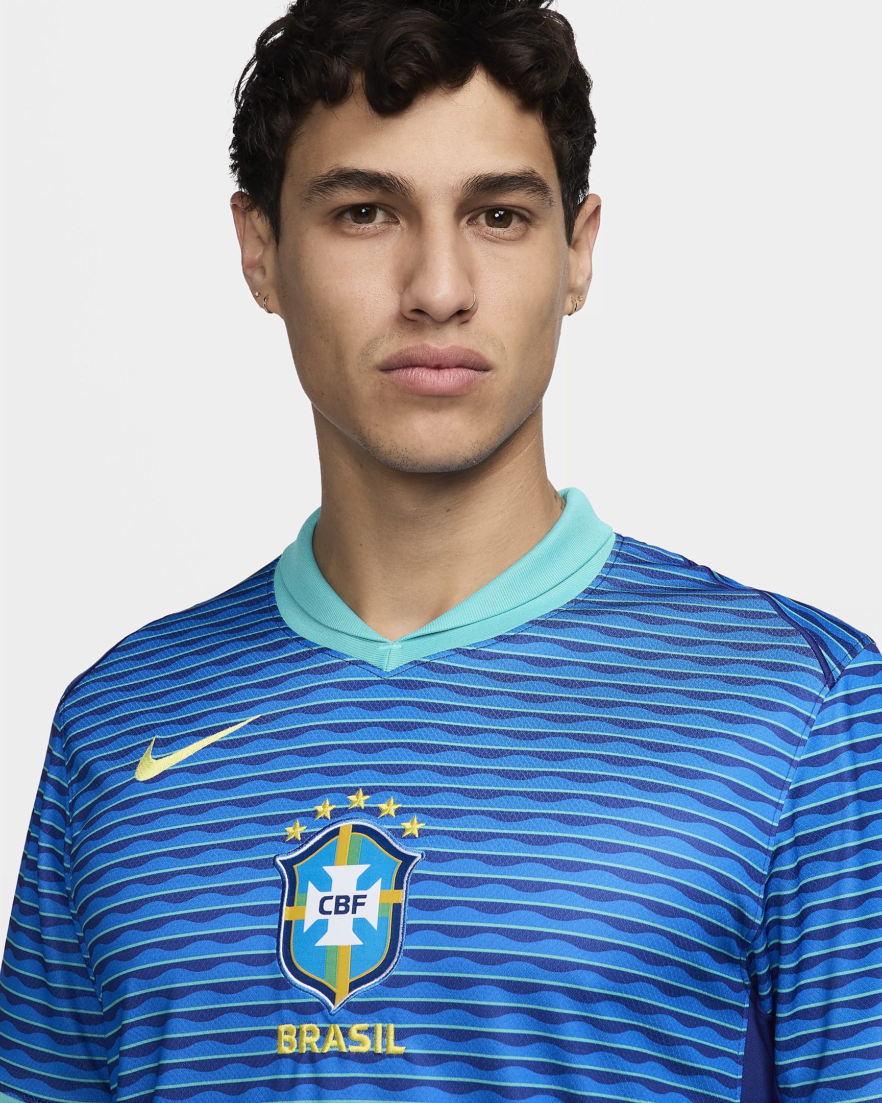 Brazil 2024 Stadium Away Nike Men's Dri-FIT Soccer Replica Jersey - 3