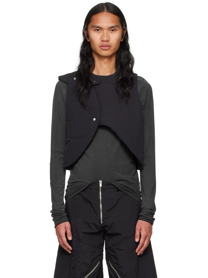 Black Defensio Tailored Vest 1