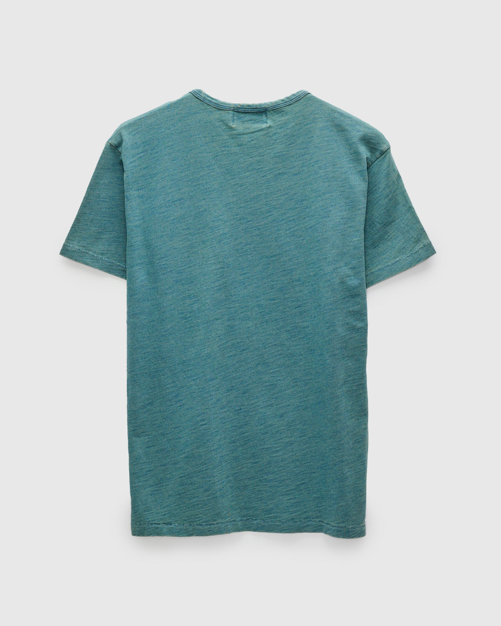 Slub Jersey Pocket T-Shirt in Washed Indigo - 2