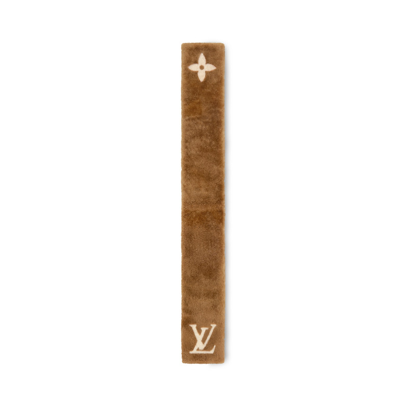Louis Vuitton Monogram Shearling Scarf outlook