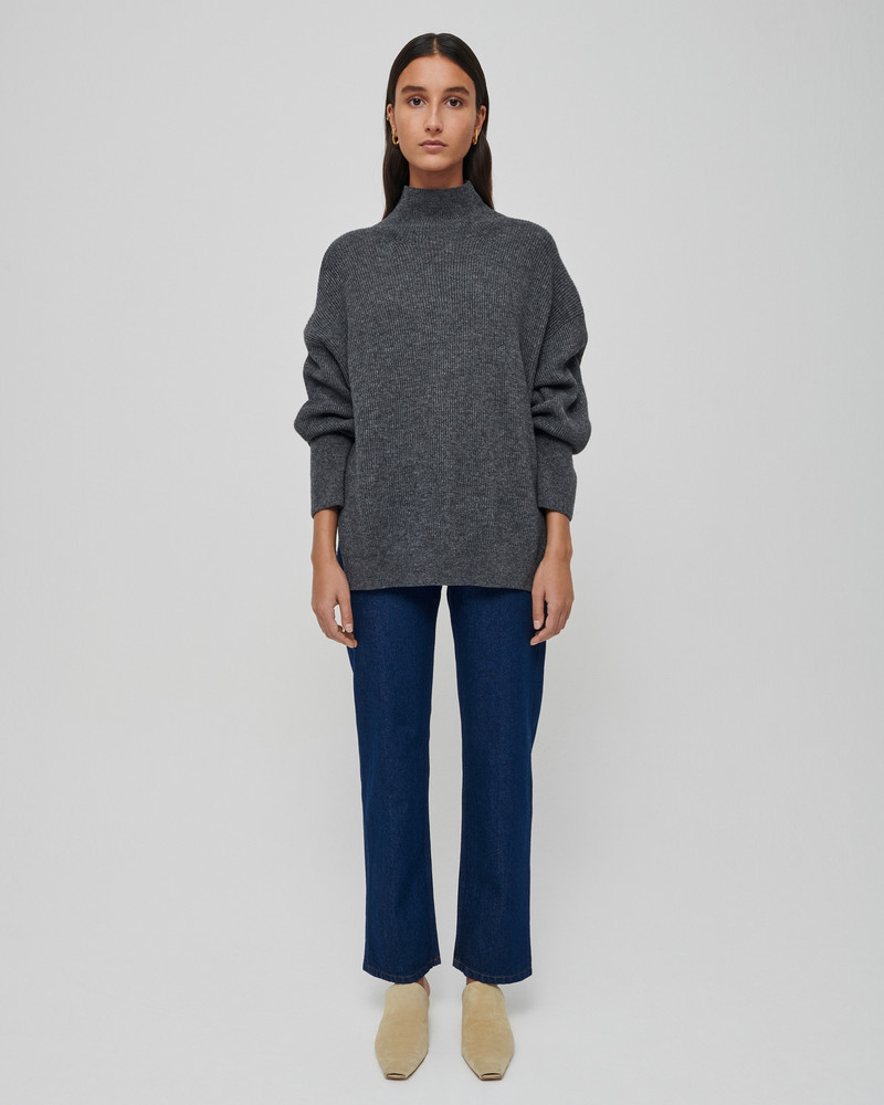 Nanushka PIPPA - Turtleneck sweater - Graphite outlook
