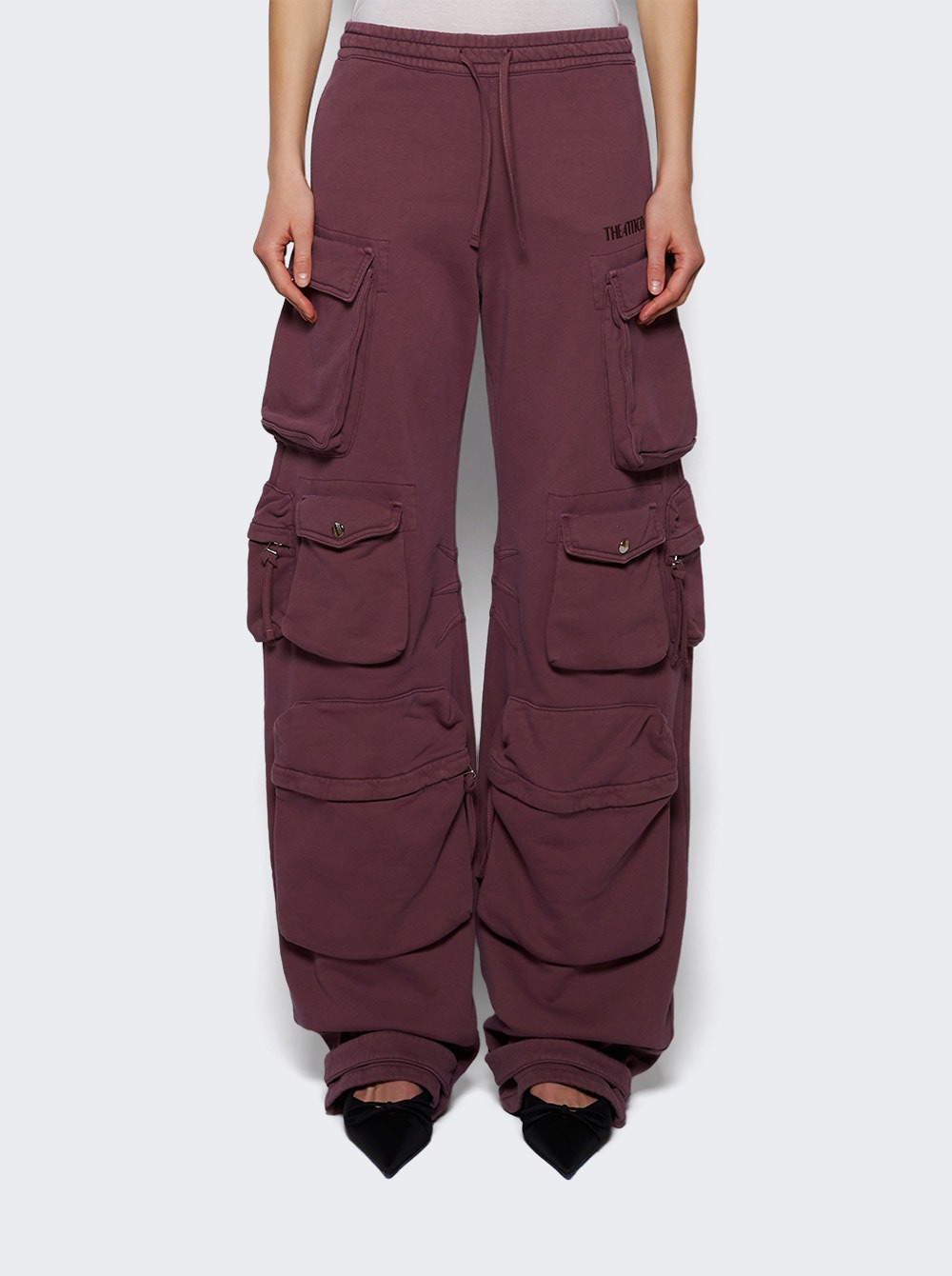 Fern Cargo Sweatpants Faded Mauve - 3