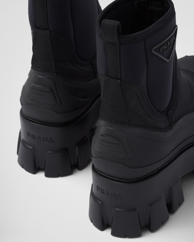 Monolith Re-Nylon gabardine 부츠 6