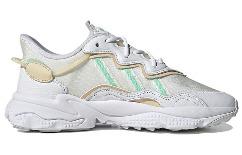(WMNS) 아디다스 오리지널 Ozweego '화이트 파스텔 그린'GW4650 2