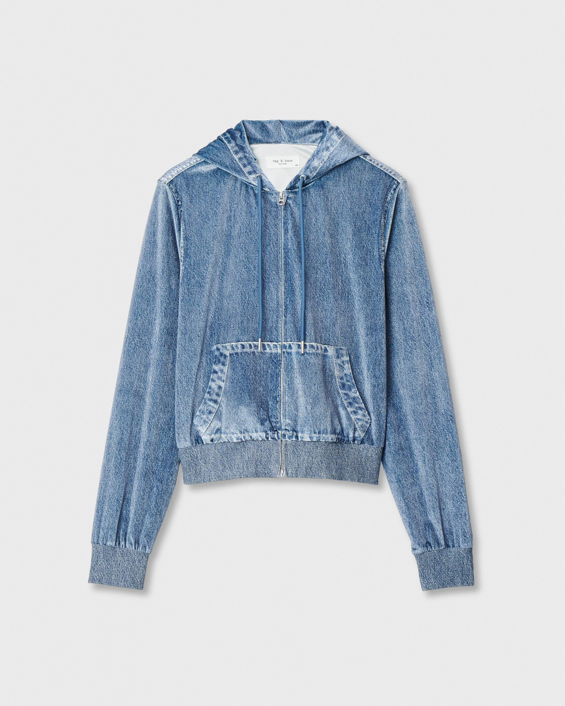 rb Miramar Velvet Hoodie Stretch Velvet - 1