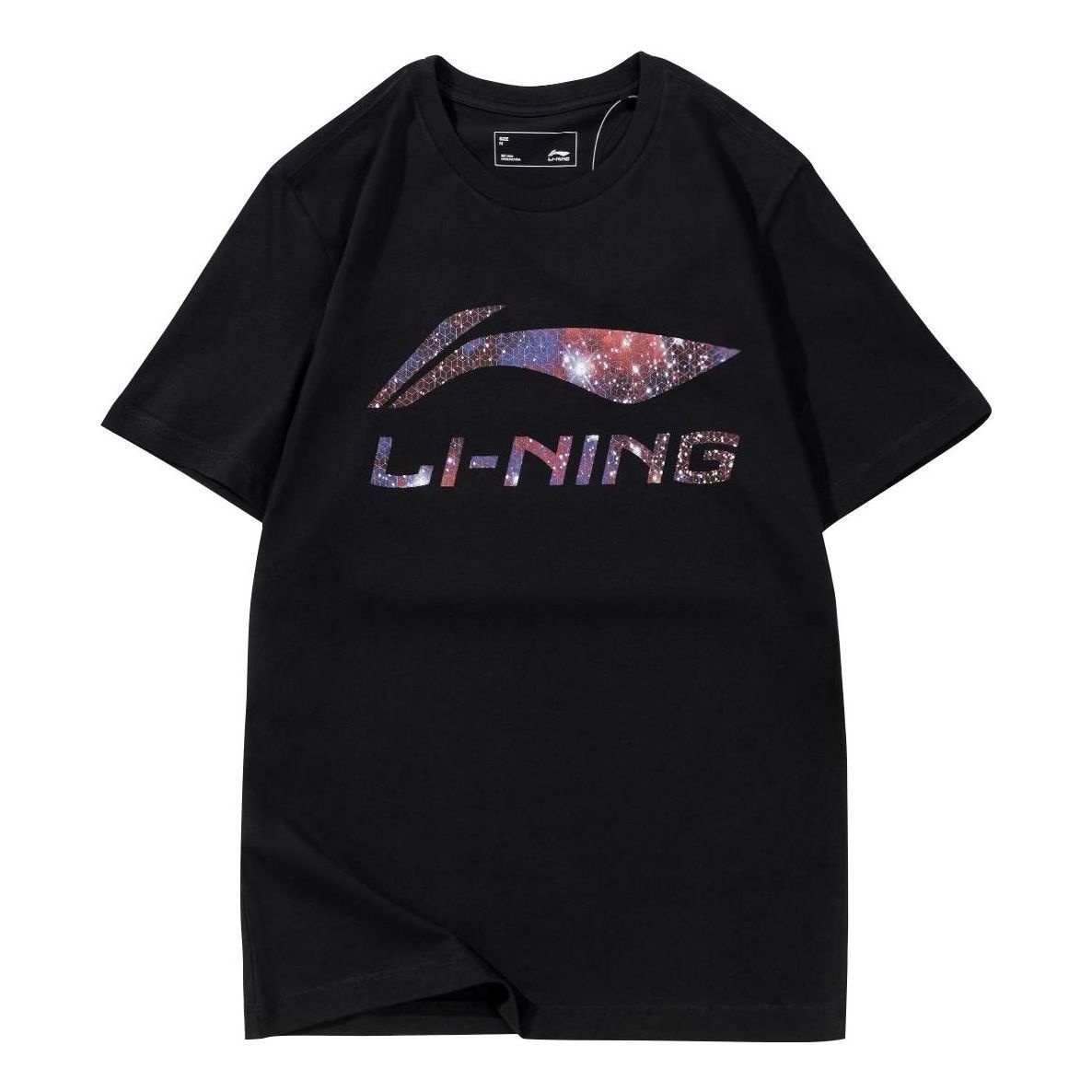 Li-Ning Essential Galaxy Logo T-shirt 'Black' AHSS971-1 - 1