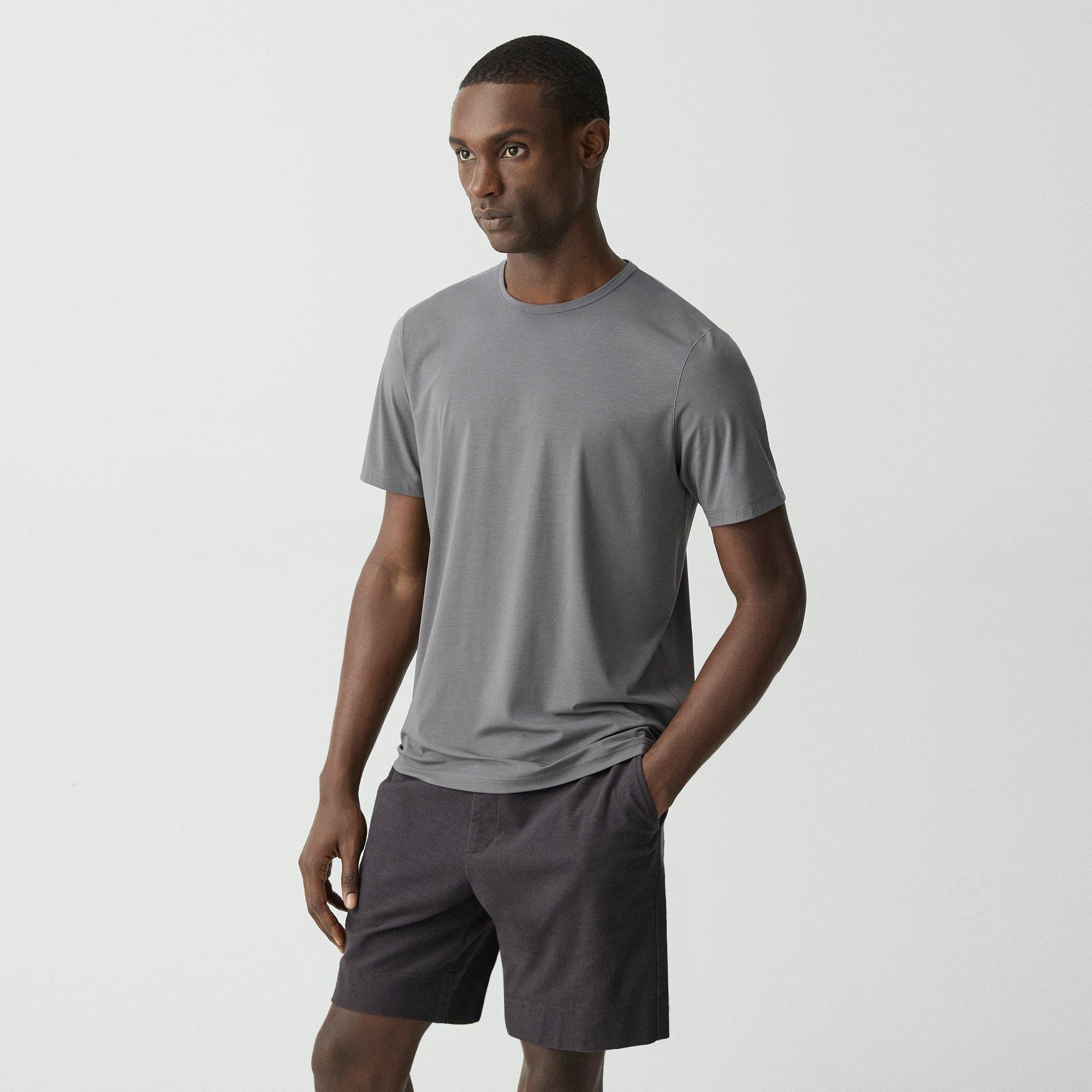 Crewneck Tee in Perform Jersey - 3