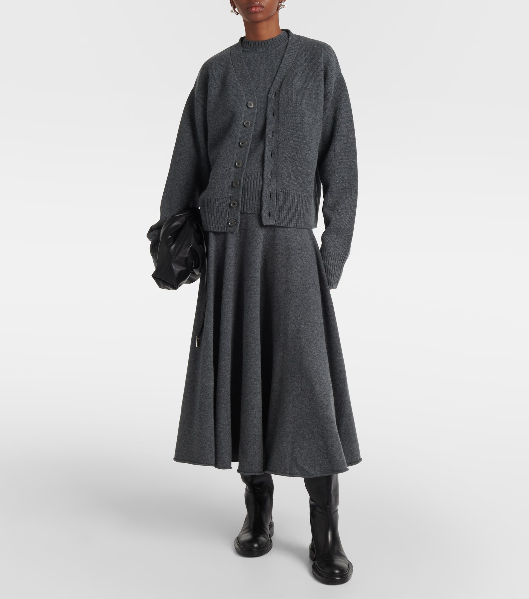 N°309 Clover cashmere-blend cardigan - 2