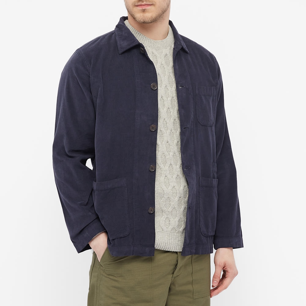 Universal Works Bakers Cord Overshirt - 4