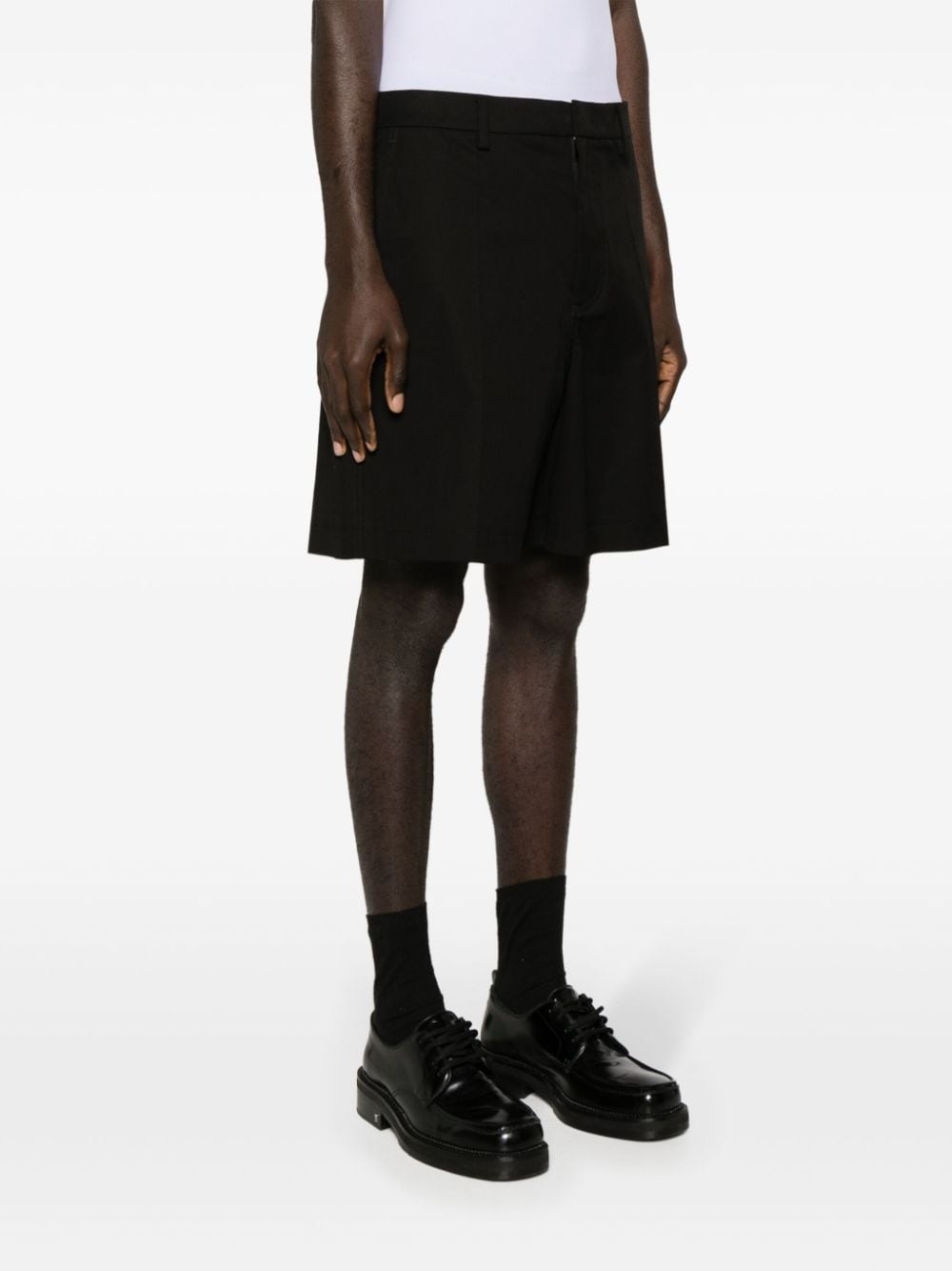 tailored stretch-cotton chino shorts - 3