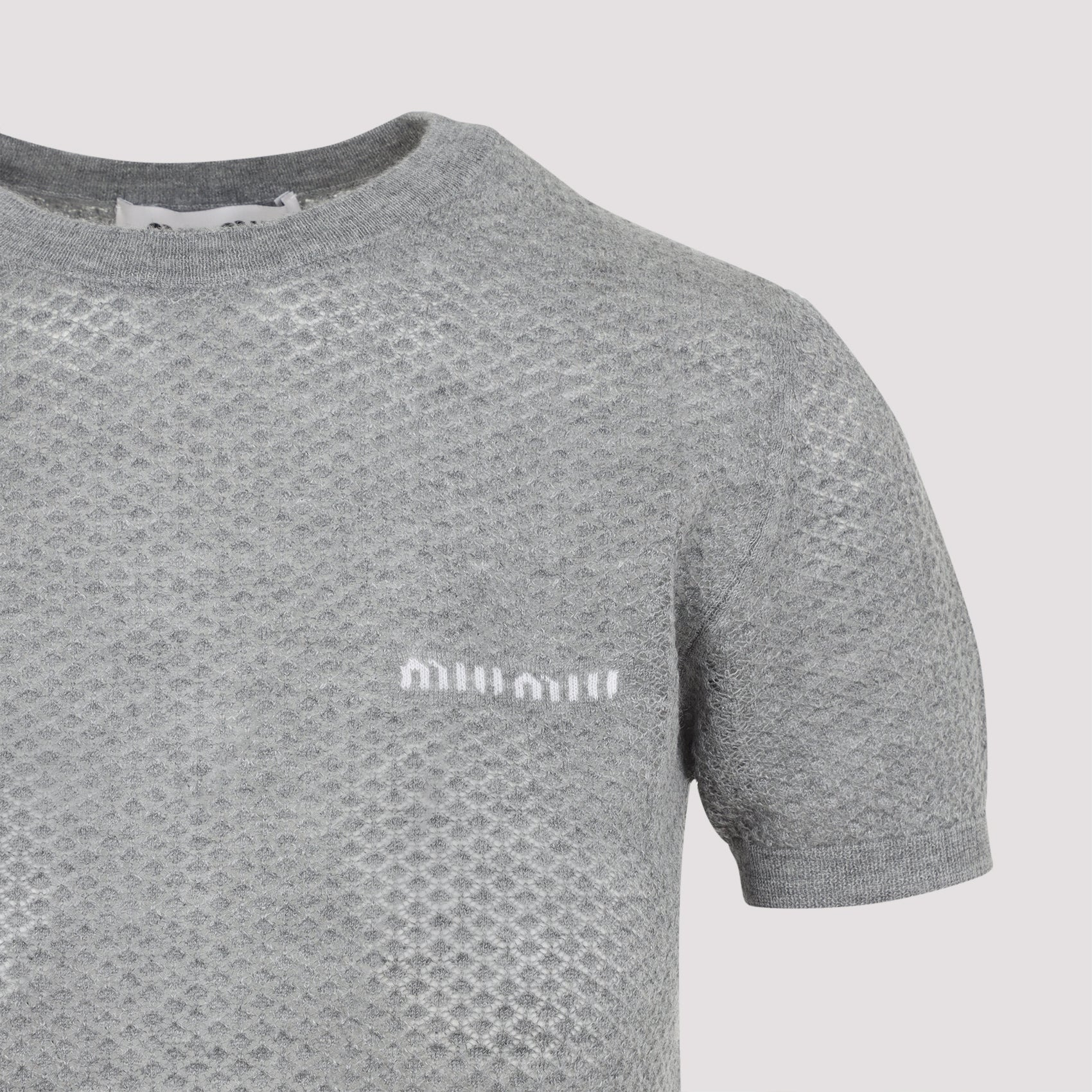 Miu Miu Cashmere T-Shirt Women - 3