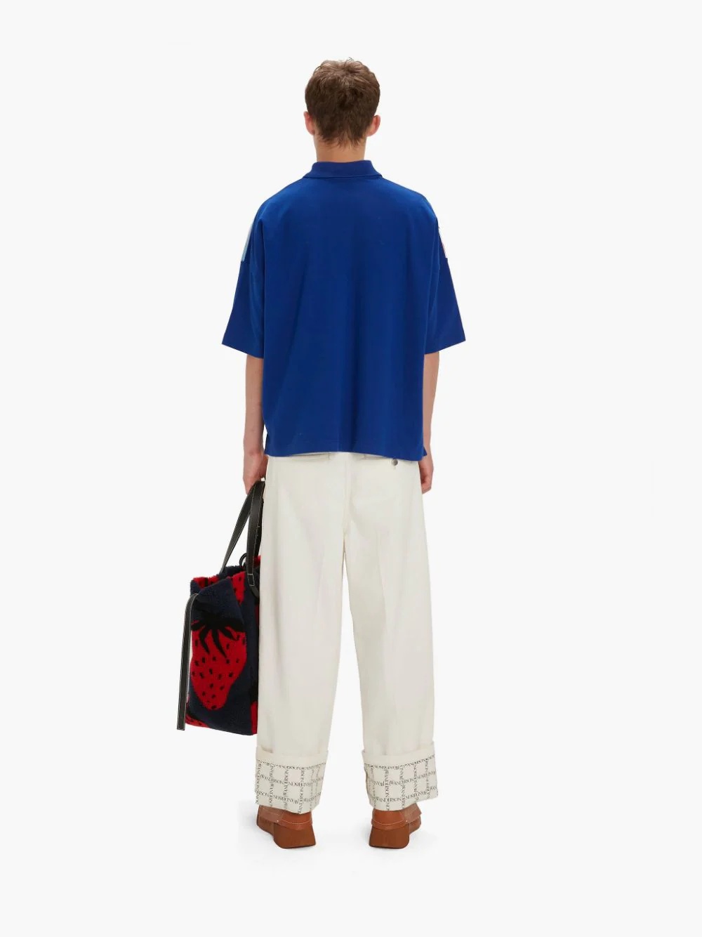 OVERSIZED PRINTED POLO SHIRT - 4