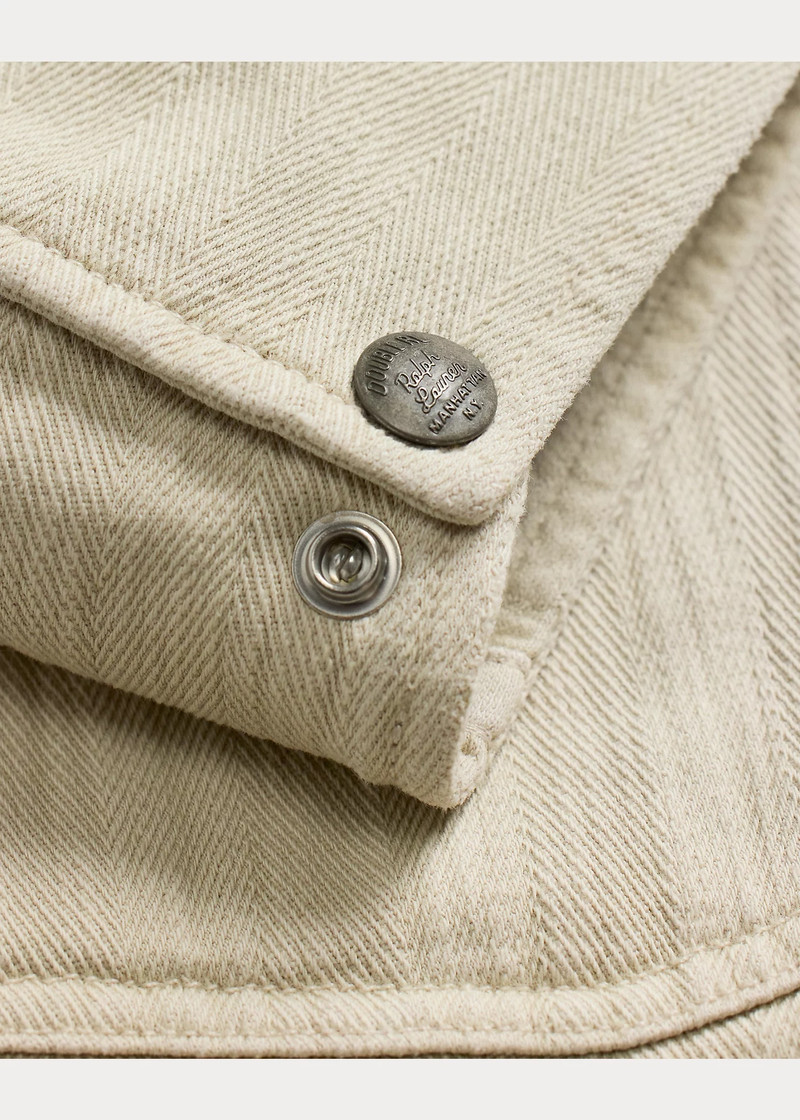 Knit Herringbone Twill Jacket 3