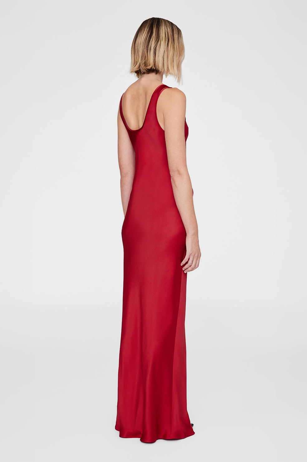 Alison Dress - Scarlet Red - 3
