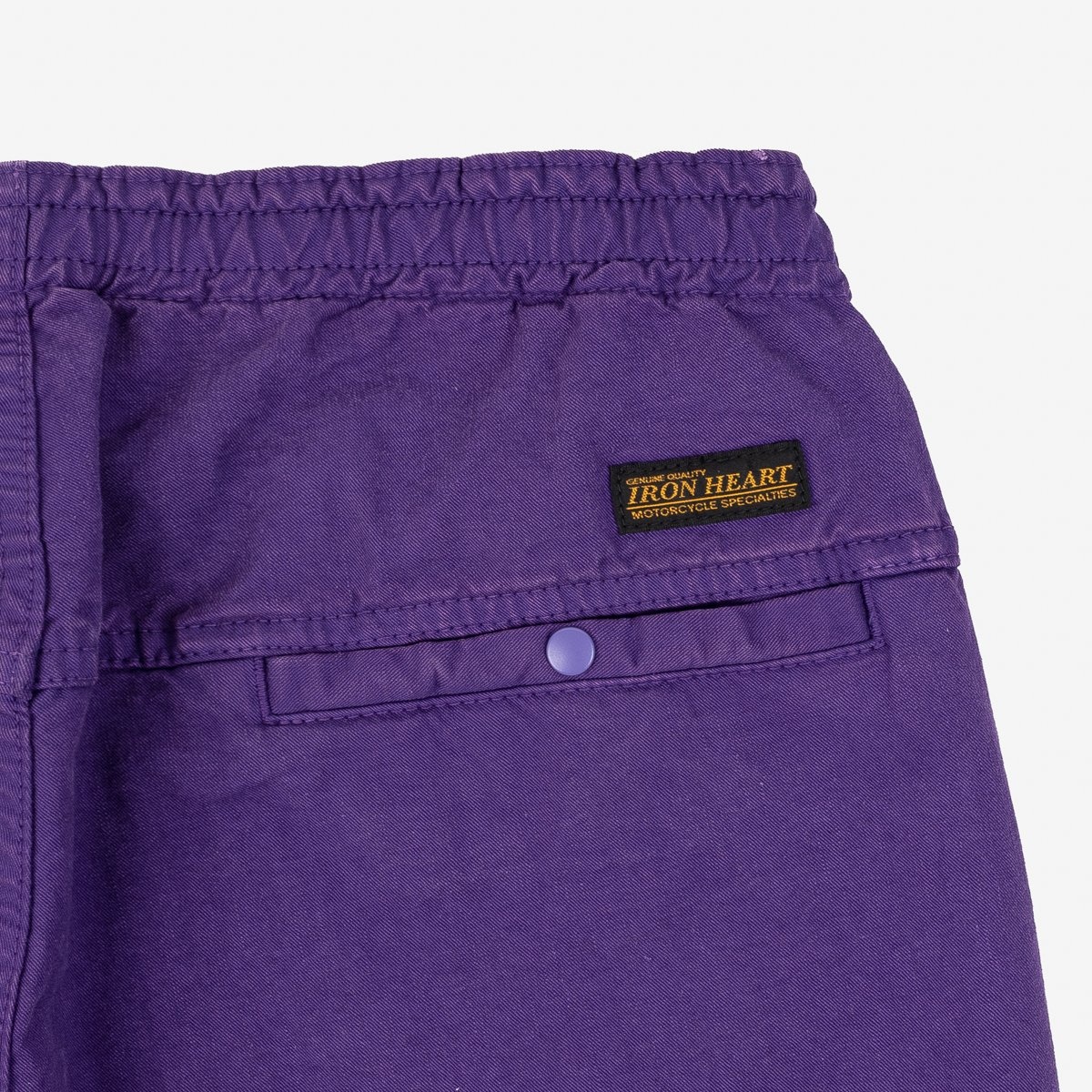 IH-729-PUR Cotton Easy Shorts - Purple - 5