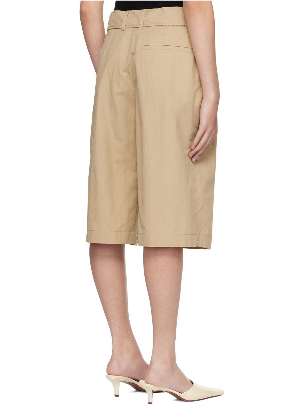 Tan Calvi Shorts - 3