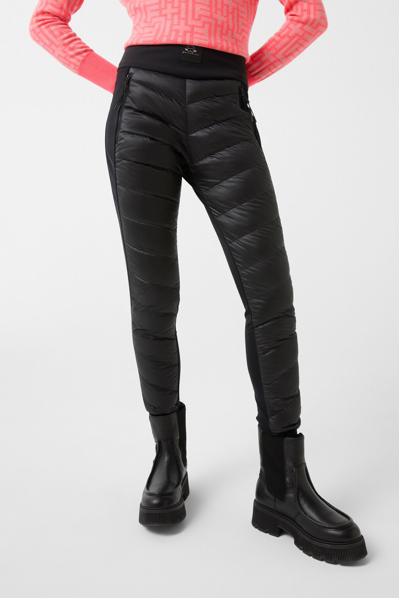 Cora quilted pants in Black 2